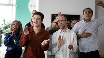 Patagonia Zip Sweater worn by Tyler Shultz (Dylan Minnette) as seen in The Dropout Wardrobe (S01E05)