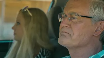 Ray-Ban RX8767 eyeglasses worn by Howard Baskin (Kyle MacLachlan) as seen in Joe vs Carole TV show wardrobe (S01E08)