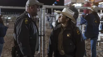Buckle Belt worn by Deputy Sheriff Joy (Tamara Podemski) as seen in Outer Range TV show wardrobe (Season 1)