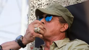 The Panerai watch Sylvester Stallone in the Expendables 2 Spotern