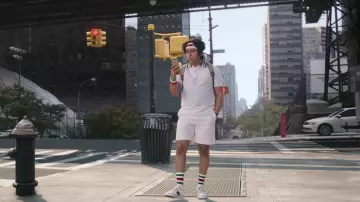 Gucci Ace sneakers worn by Flash Thompson (Tony Revolori) as seen in Spider-Man: No Way Home