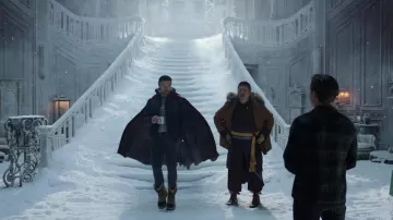 Sorel Conquest Waterproof Insulated Winter Boot usado por doctor Strange (Benedict Cumberbatch) como se ve en Spider-Man: No Way Home