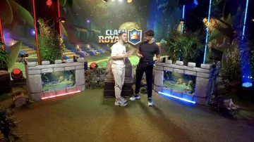 Les sneakers Nike Air Max 96 II SE portées par Michou dans la vidéo YouTube Tournois Clash Royale (Entre streamer/Youtubers) 20 000K $ CASH PRIZE de Inoxtag