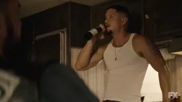 White Tank Top worn by Ezekiel 'EZ' Reyes (J. D. Pardo) as seen in Mayans M.C. TV series outfits (Season 4)