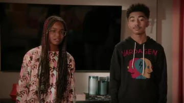 Vardagen ‘Brainstorm’ Hoodie worn by Jack Johnson (Miles Brown) as seen in black-ish TV show (S08E09)