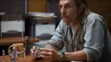 The Lorus watch worn by Detective Rust Cohle (Matthew McConaughey) in the series True Detective (Season 1 Episode 5)