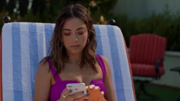 L*Space Ribbed Lee Lee Bikini Top worn by Veronica Sandoval (Christina Ochoa) as seen in Promised Land TV series outfits (S01E10)