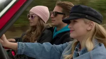 Celine Black Sunglasses worn by Gabriel (Lucas Bravo) as seen in Emily in Paris TV series outfits (S01E08)