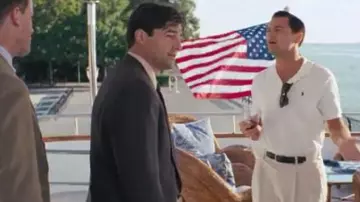 La ceinture de Jordan Belfort (Leonardo DiCaprio) dans le film Le loup de Wall Street