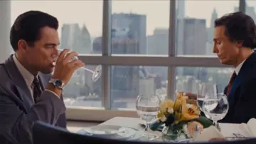 Watch of Jordan Belfort (Leonardo DiCaprio) in The Wolf of Wall Street