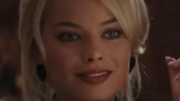 Black Heart Earrings worn by Naomi Lapaglia (Margot Robbie) in The Wolf of Wall Street movie wardrobe