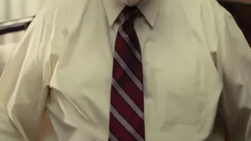 Striped Tie worn by Max Belfort (Rob Reiner) in The Wolf of Wall Street movie