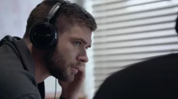JVC headphones used by David McDougall (David Corenswet) as seen in We Own This City TV series (Season 1 Episode 2)