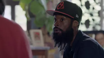 Baltimore Orioles New Era 59FIFTY Fitted MLB Cap worn by Tariq Touré (Nathan Corbett) in We Own This City TV series (S01E03)
