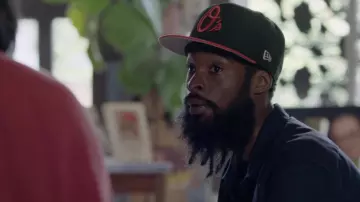 Baltimore Orioles New Era 59FIFTY Fitted MLB Cap worn by Tariq Touré (Nathan Corbett) in We Own This City TV series (S01E03)
