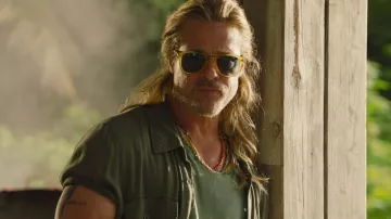 Persol Sunglasses worn by Jack Trainer (Brad Pitt) as seen in The Lost City wardrobe