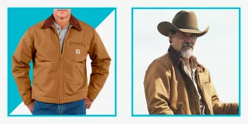 The Brown Carhartt jacket worn by Royal Abbott (Josh Brolin) in the series Outer Range (Season 1 Episode 6)