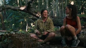 Vans Hi Top sneakers worn by Toni Shalifoe (Erana James) as seen in The Wilds TV series wardrobe (Season 2 Episode 2)