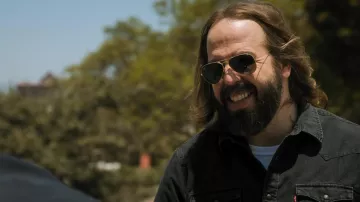 Levi's Western Denim Shirt in Black worn by Dennis 'Cisco' Wojciechowski (Angus Sampson) as seen in The Lincoln Lawyer TV series (S01E09)