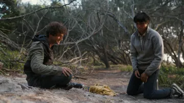 Vans sneakers in black worn by Rafael Garcia (Zack Calderon) as seen in The Wilds TV show (S02E06)