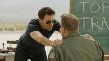Gafas de sol Ray-Ban Aviator usadas por Tom Cruise como se ve en The Late Late Show con James Corden