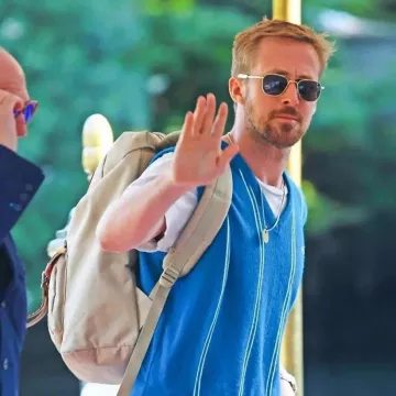 American Optical's Original Pilot sunglasses worn by Ryan Gosling on @serusdistribution's Instagram account