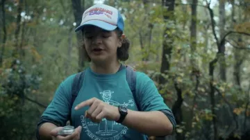 "Thinking Cap" Baseball Hat Cap worn by Dustin Henderson (Gaten Matarazzo) as seen in Stranger Things Outfits (Season 4 Episode 6)