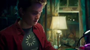 I'M Thinking T-Shirt worn by Bruno Carrelli (Matt Lintz) in Ms. Marvel TV show wardrobe (Season 1 Episode 1)