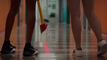 Adidas Originals Superstar Sneakers worn by Juliette Fairmont (Sarah Catherine Hook) as seen in First Kill TV series outfits (Season 1 Episode 5)