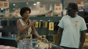 Nike Jordan Sport DNA cotton T-shirt worn by James Haywood (Daniel Kaluuya) as seen in Nope outfits