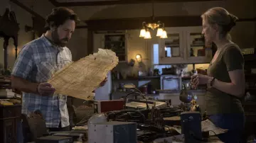 Gozer Papyrus used by Grooberson (Paul Rudd) in Ghostbusters: Afterlife movie