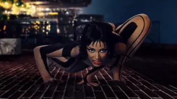 Black wig worn by Doja Cat in her Streets Music Video