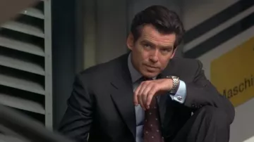 Dunhill Cufflinks worn by James Bond (Pierce Brosnan) as seen in Tomorrow Never Dies movie outfits