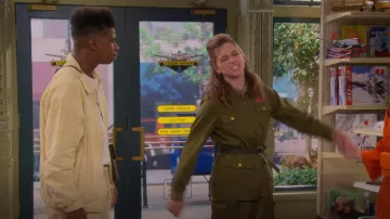 Zara Jacket Manches longues portées par Munchy (Isaiah Crews) comme vu dans Side Hustle (S02E01)