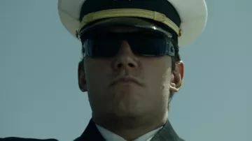 Gatorz black sunglasses worn by James Reece (Chris Pratt) as seen in The Terminal List TV series outfits (Season 1 Episode 1)