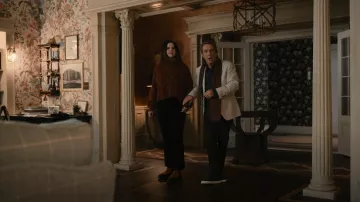 Anthropologie Bumper Chelsea Boots worn by Mabel Mora (Selena Gomez) as seen in Only Murders in the Building TV series (Season 2 Episode 1)