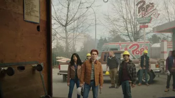 Brixton Cass Puffer Jacket worn by Archie Andrews (KJ Apa) as seen in Riverdale (S06E15)
