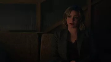 Veronica Beard Pyle Dickey Veste portée par Betty Cooper (Lili Reinhart) vue dans Riverdale (S06E15)