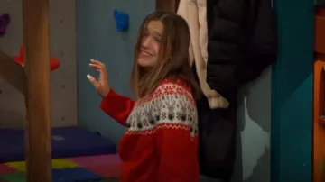 Suéter de punto H&M Jacquard usado por Presley (Jayden Bartels) como se ve en Side Hustle (S01E08)