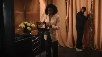 Lanvin Curb Lace up Sneak­er worn by Tom Swift (Tian Richards) as seen in Tom Swift (S01E03)