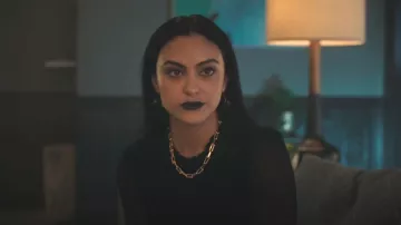 Blusa Wilfred Lilith usada por Veronica Lodge (Camila Mendes) vista en Riverdale (S06E14)