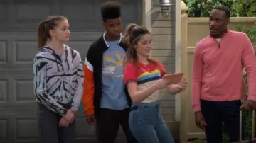 Sweat à capuche Vintage Havana Girl’s Zip Tie-Dye porté par Presley (Jayden Bartels) vu dans Side Hustle (S01E13)