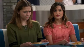 Lvhr Sabina Crop Raglan Top worn by Presley (Jayden Bartels) as seen in Side Hustle (S01E18)