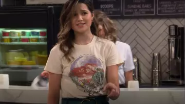West Of Melrose Desert Dream­er Wom­ens Ba­by Tee worn by Lex (Jules LeBlanc) as seen in Side Hustle (S01E22)