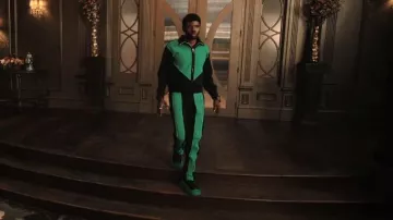 Bottega Veneta Tire Chunky-Sole Boots worn by Tom Swift (Tian Richards) as seen in Tom Swift (S01E06)