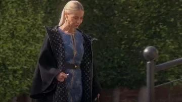 Louis Vuitton Hood­ed Cape worn by Dorit Kemsley as seen in The Real Housewives of Beverly Hills (S12E09)