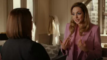 Débardeur Dolce & Gabbana Sheer Ribbed porté par Fallon Carrington (Elizabeth Gillies) vu dans Dynasty (S05E10)