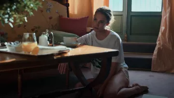 Teepublic Sonicyouth T-Shirt worn by Mira (Alicia Vikander) as seen in Irma Vep (S01E04)
