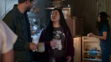 Delta Pro Weight I Shih Tzu Not T Shirt worn by Alice Kwan (Sherry Cola) as seen in Good Trouble (S04E07)