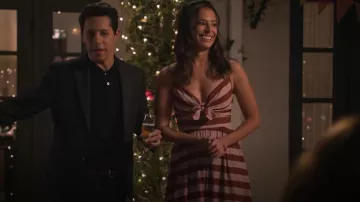 A.L.C. Laurel Dress worn by Jessie (Chloe Bridges) as seen in Maggie (S01E02)
